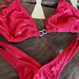 NPC NANBF OCB Practice suit figure physique competition bikini